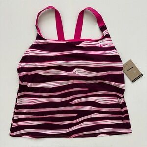 Nike Women’s Pink Tankini Top Size XXL